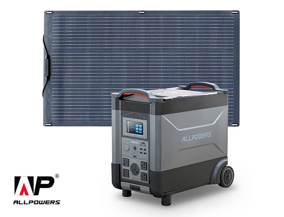 ALLPOWERS: Solar Generator Kit R4000 Solar Generator Kit 4000W Series